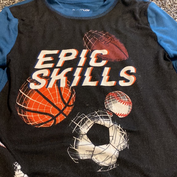 BRAND NEW Cuddl Duds Boys Size 12 Pajama Set! - Picture 3 of 4